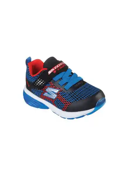 Skechers Tenis Rapid Charge Niño Azul 9