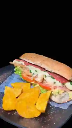 Sándwich Crispy Chop