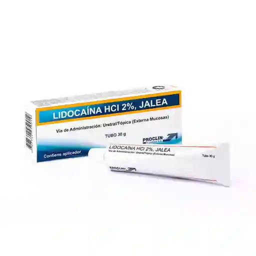 Proclin Jalea Uretral Tópica Externa Mucosa Lidocaína Hci (2%)
