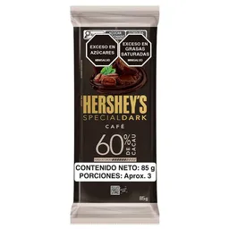 Hersheys Barra de Chocolate Café