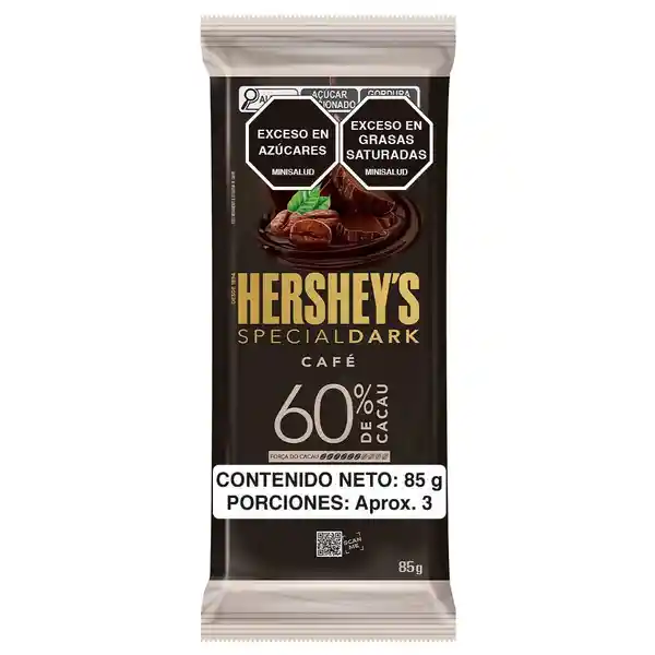 Hersheys Barra de Chocolate Café