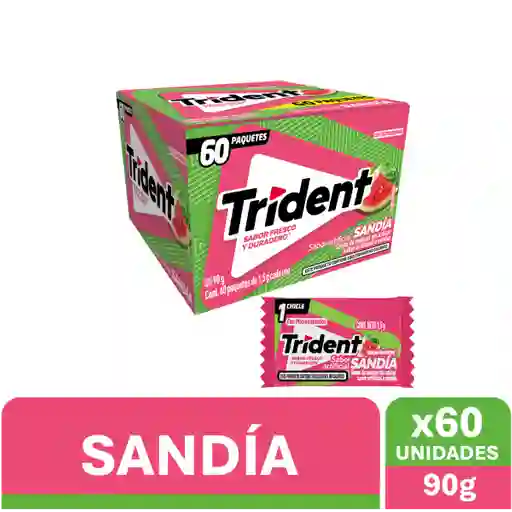 Trident Chicle Sandia