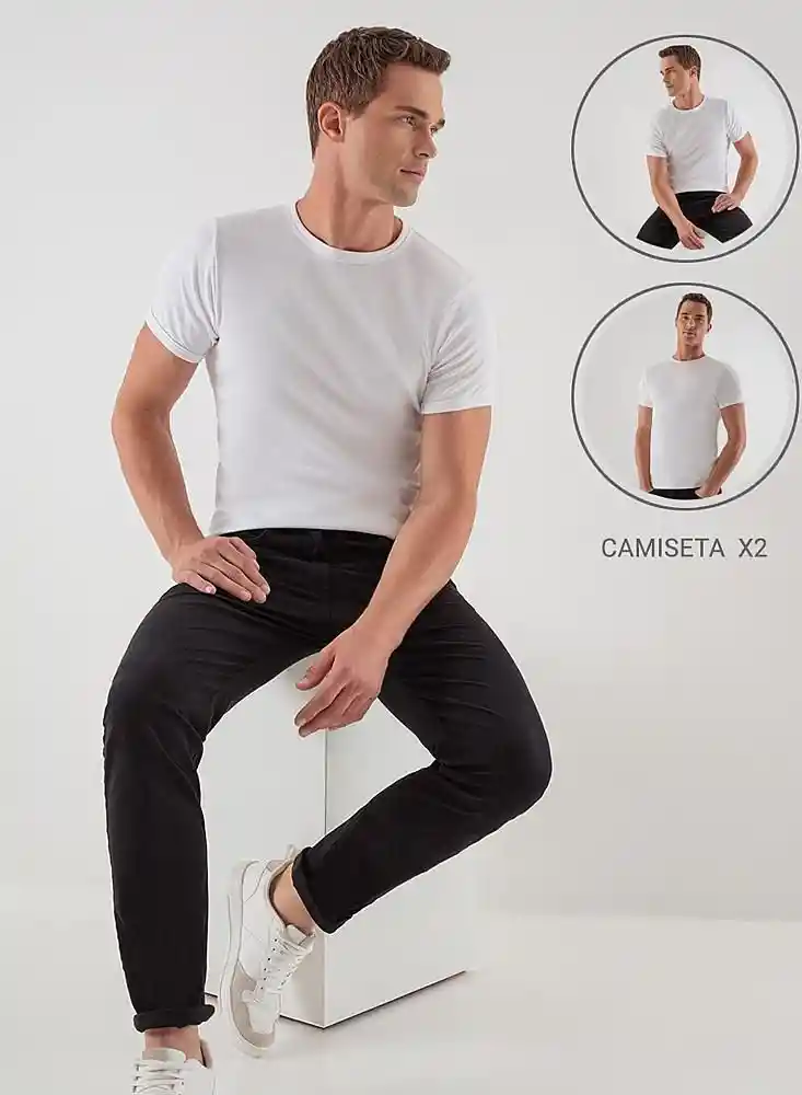 Pqtx2 Camisilla Duo Beethoven Punto Blanco 661310