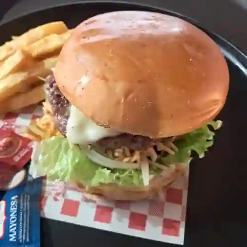Combo Hamburguesa + Papas + Gaseosa