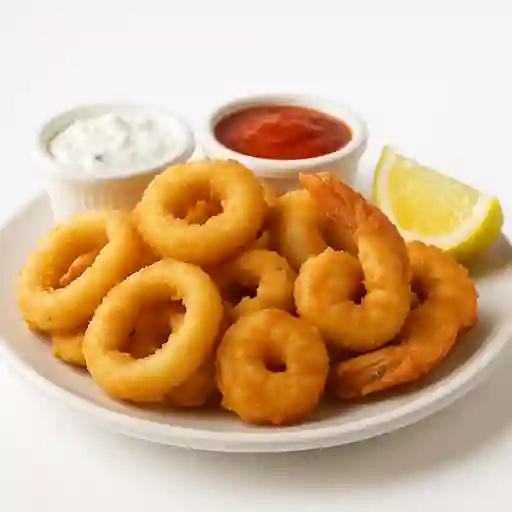 Calamares y Camarones a la Romana
