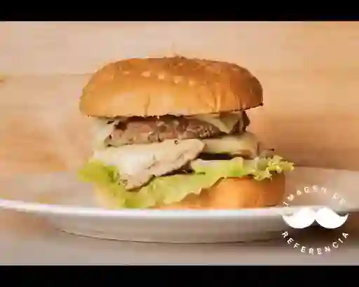 Hamburguesa Mixta y Papa