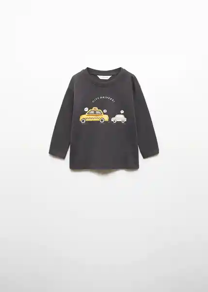 Camiseta Taxi Antracita Talla 66 Niños Mango