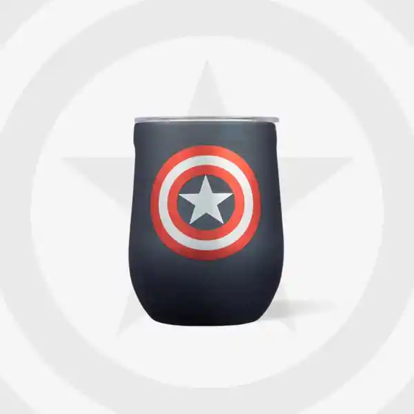 Corkcicle Vaso Stemless Capitán América