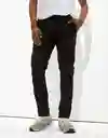 Pantalón Para Hombre Negro Talla 32 x 30 American Eagle