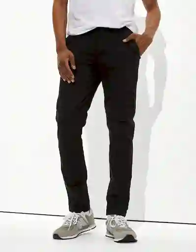 Pantalón Para Hombre Negro Talla 32 x 30 American Eagle