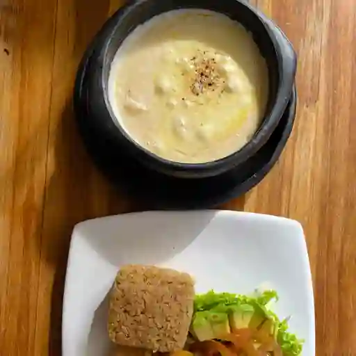 Cazuela de camarones