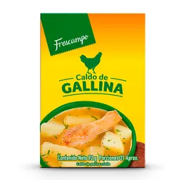 Caldo de Gallina en Cubo Frescampo