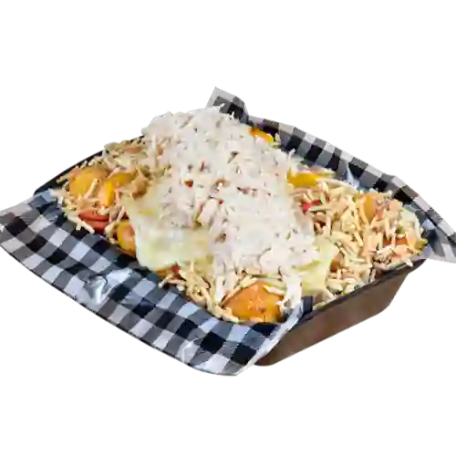 Salchi Pollo Bechamel (Para 2)