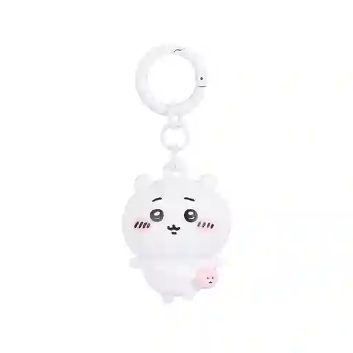 Llavero 3D Serie Chiikawa Blanco Miniso
