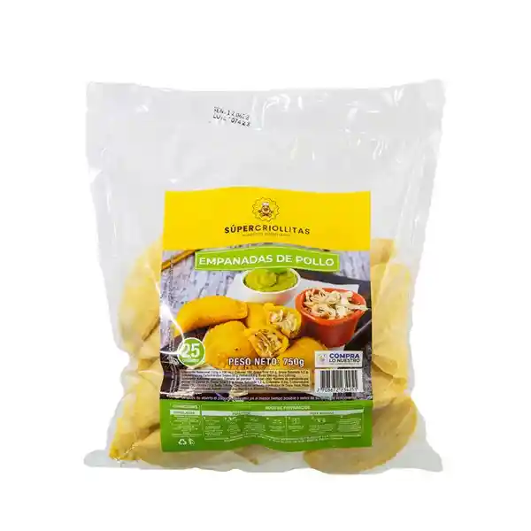 Supercriollitas Empanadas de Pollo