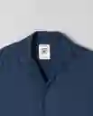 Camisa Hombre Azul Talla M 112G001 Rifle