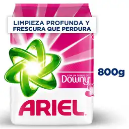 Detergente en Polvo Ariel con un Toque de Downy 800g