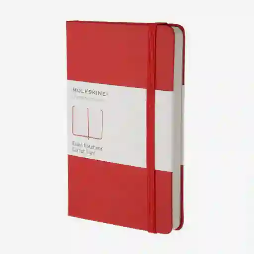 Inkanta Cuaderno Pequeño Rayas Roja Hc