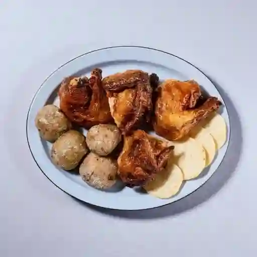 ½ Pollo Asado O Frito