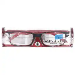 V-Polak Gafas de Lectura Brightlook 2.0+ Rojo Ref Vp16-14