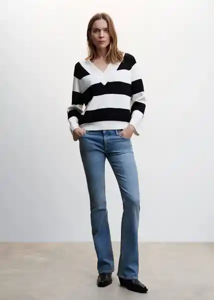 Saco Jersey Beauty Negro Talla XL Mujer Mango