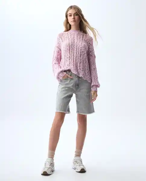 Buso Mujer Rosado Talla M 681G003_ROS143206 Americanino
