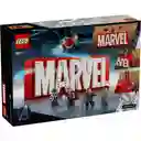 Lego Set de Construcción Logotipo Marvel y Minifiguras