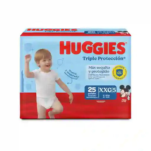 Huggies Pañal Triple Protección Etapa 5/XXG 25 Und