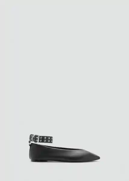 Zapatos Dade Negro Talla 37 Mujer Mango