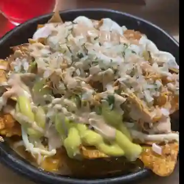 Chilaquiles de Pollo