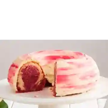 Ponqué de Fresa y Chocolate 8 Porciones