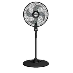 Ventilador Samurai Turbo Power Pedestal Negro