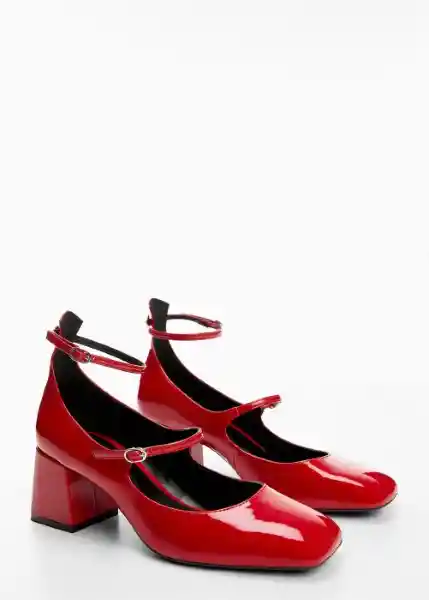 Zapatos Pipi Rojo Talla 42 Mujer Mango