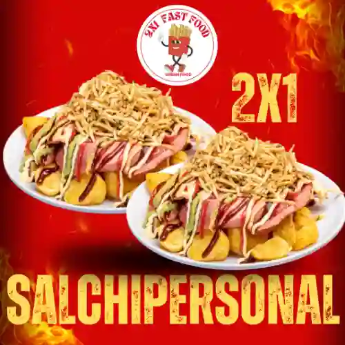 2x1 en Salchipapa Personal