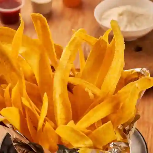 Chips de plátanos con suero