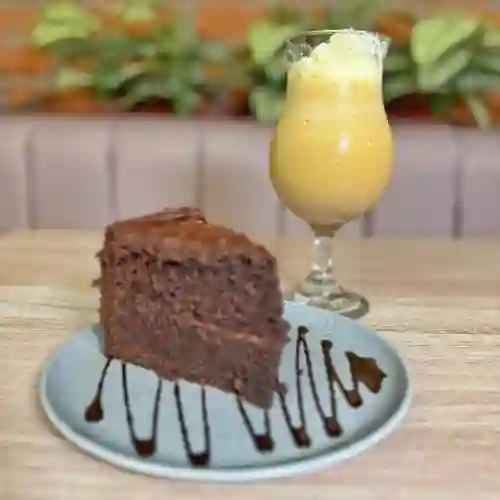 Torta de Chocolate + Frapuccino