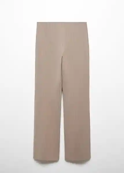 Pantalón Avayar Mujer Topo Talla S Mango