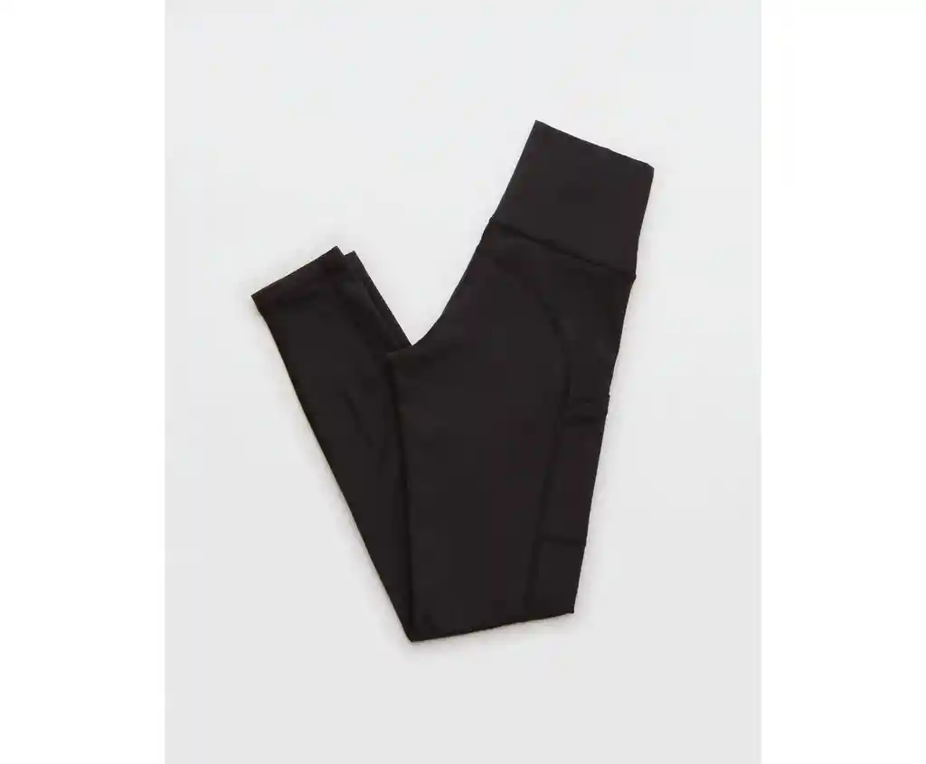 Leggings Negro Talla Lg Reg Aerie American Eagle