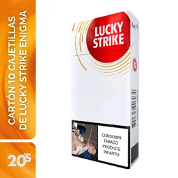 Cigarrillo Cartón De Lucky Strike Enigma Xl 20