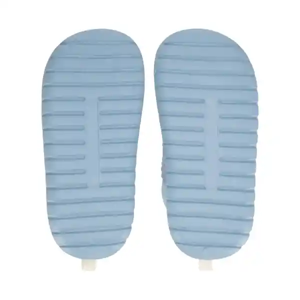 Pantuflas Con Talón Mujer Azul Talla 35 Casaideas