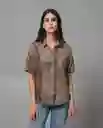 Camisa Mujer Beige S 213G025_BEI161010 Rifle