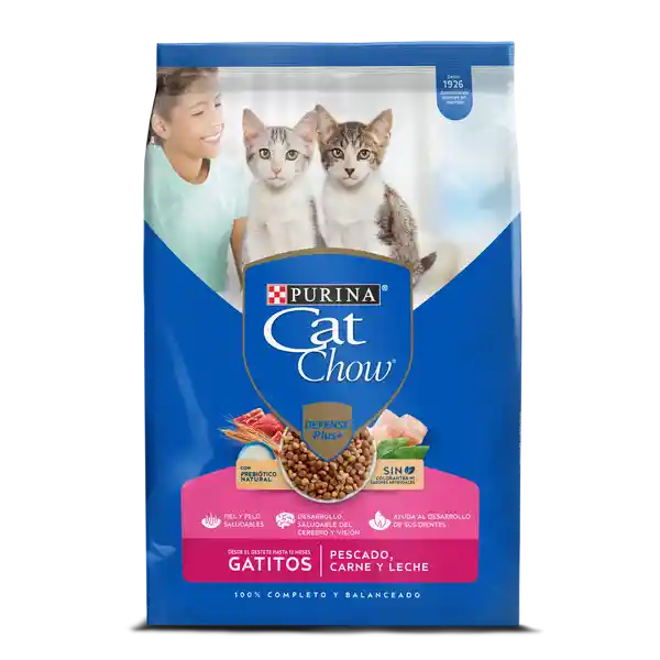 Cat Chow Alimento para Gatito Forti Defense con DHA