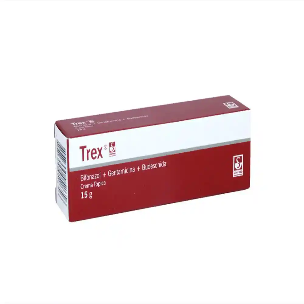 Trex Bifonazol/Gentamicina /Budesonida Crema Tópica