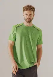 Camiseta Manga Corta Verde Mil Talla L