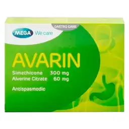 Avarin Antiespasmódico (300 mg / 60 mg)