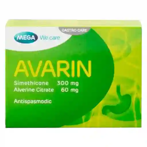 Avarin Antiespasmódico (300 mg / 60 mg)