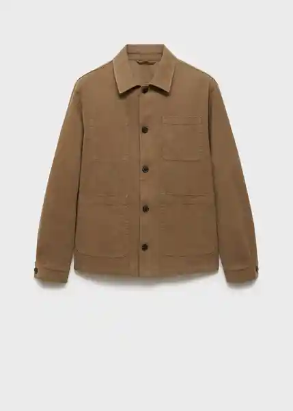 Chaqueta Maine Khaki Talla M Hombre Mango