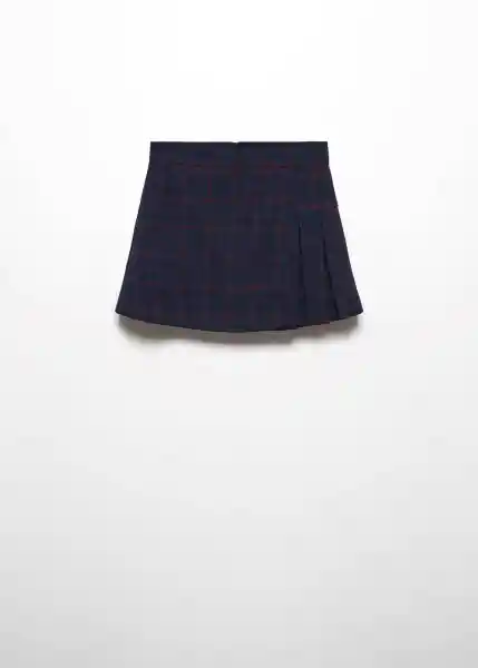 Falda Melissa Navy Talla 12 Niña Mango