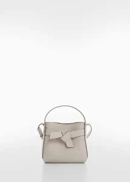 Bolso P Arles Offwhite Talla 99 Mujer Mango