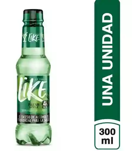 Like Aperitivo Ice Cooler Sabor Vodka y Manzana Verde